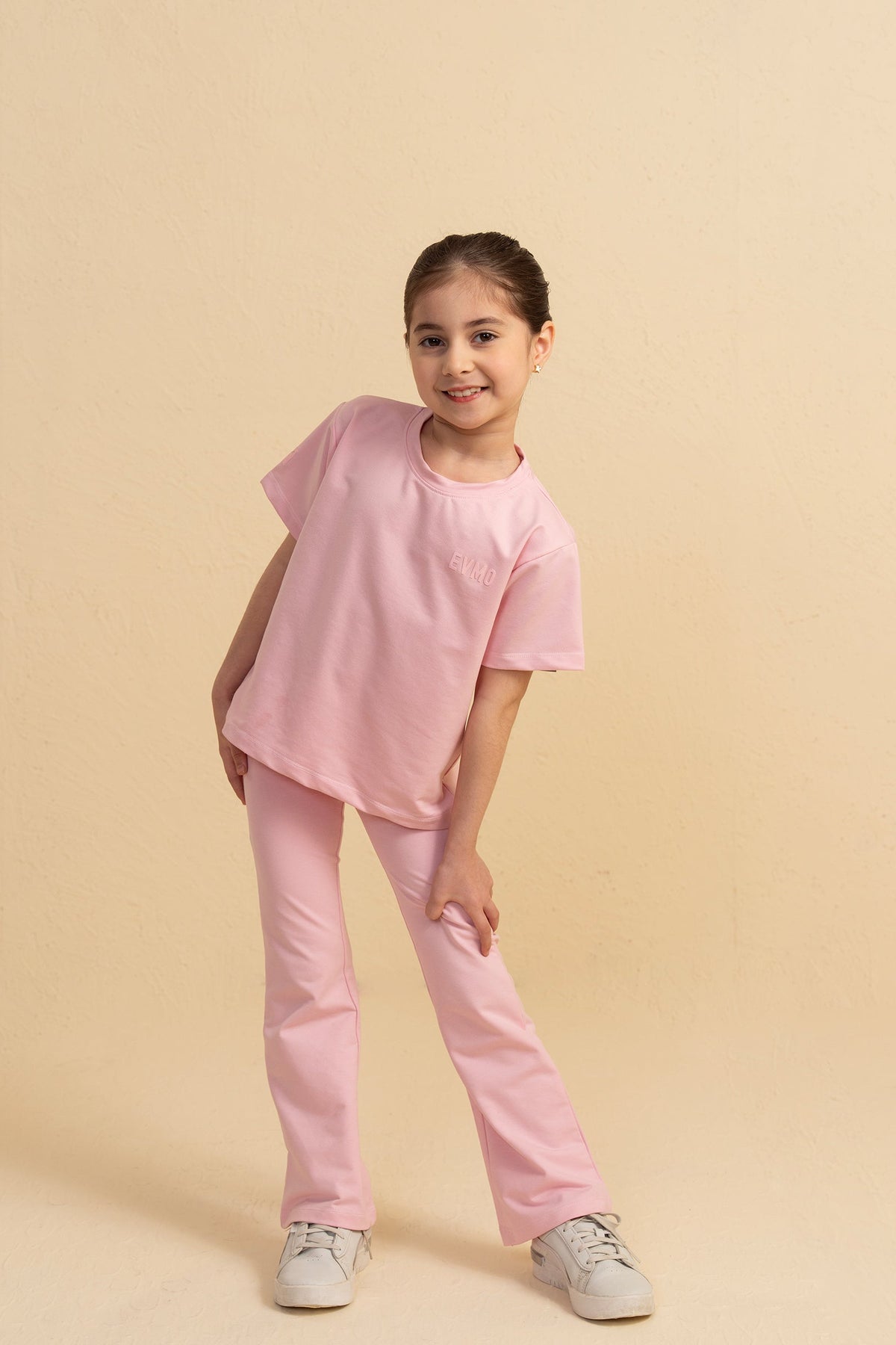 The Flare Set- Petal Pink