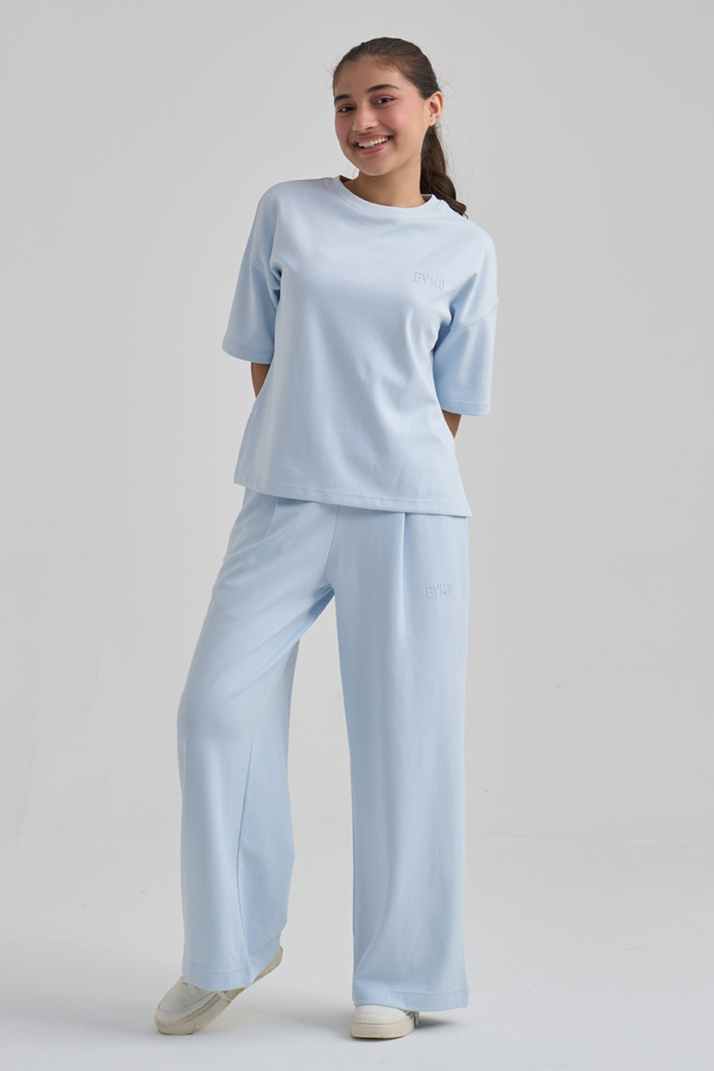 Everyday Comfort Tee- Cloud Blue