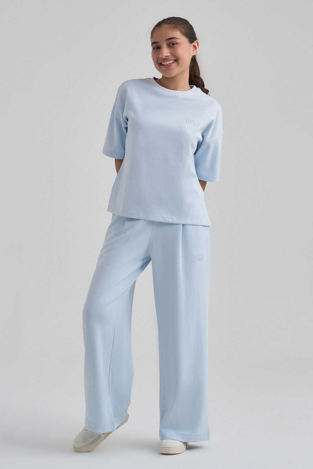 Everyday Comfort Tee- Cloud Blue