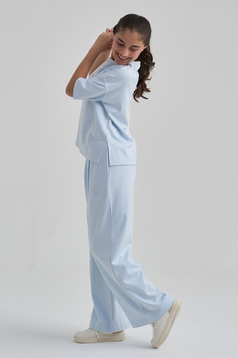 Everyday Comfort Tee- Cloud Blue