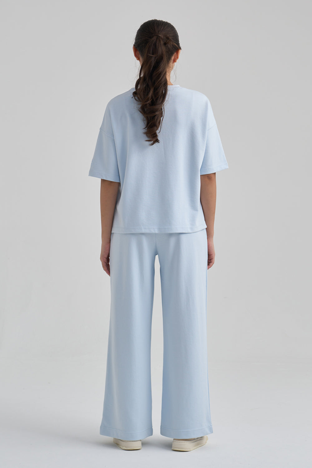 Everyday Comfort Tee- Cloud Blue