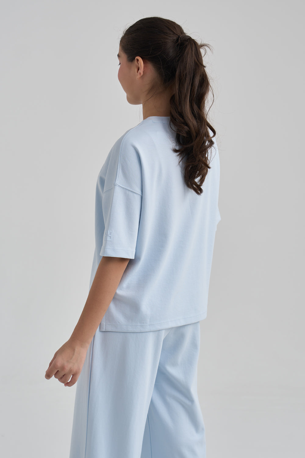 Everyday Comfort Tee- Cloud Blue