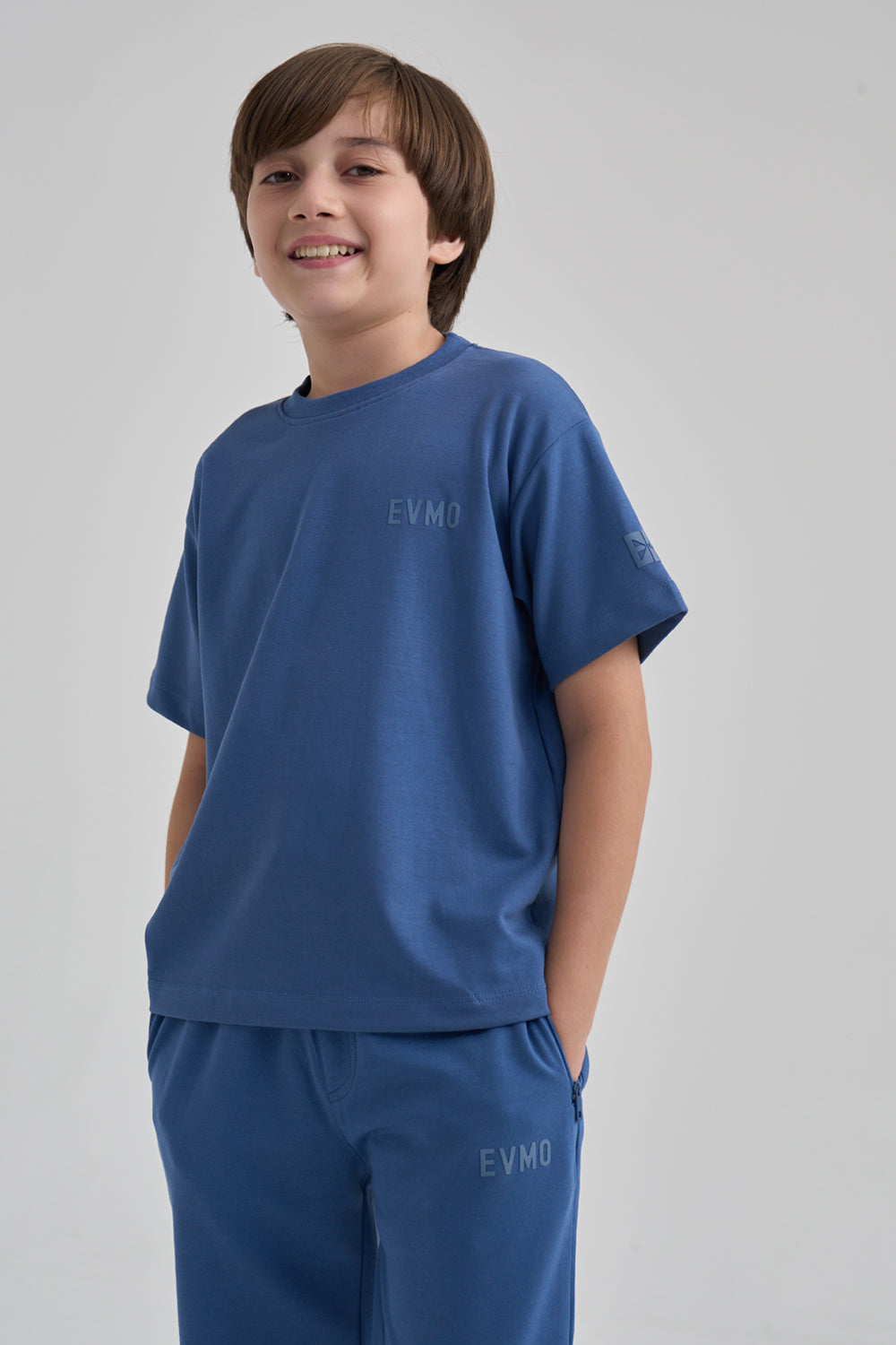 The Ease Tee- Ink Blue