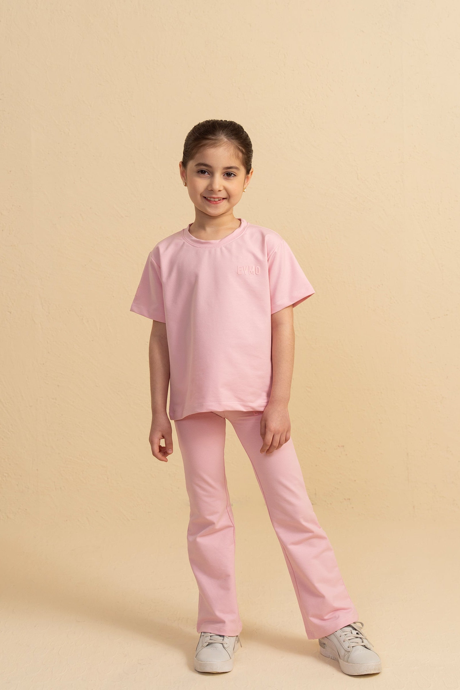 The Flare Set- Petal Pink