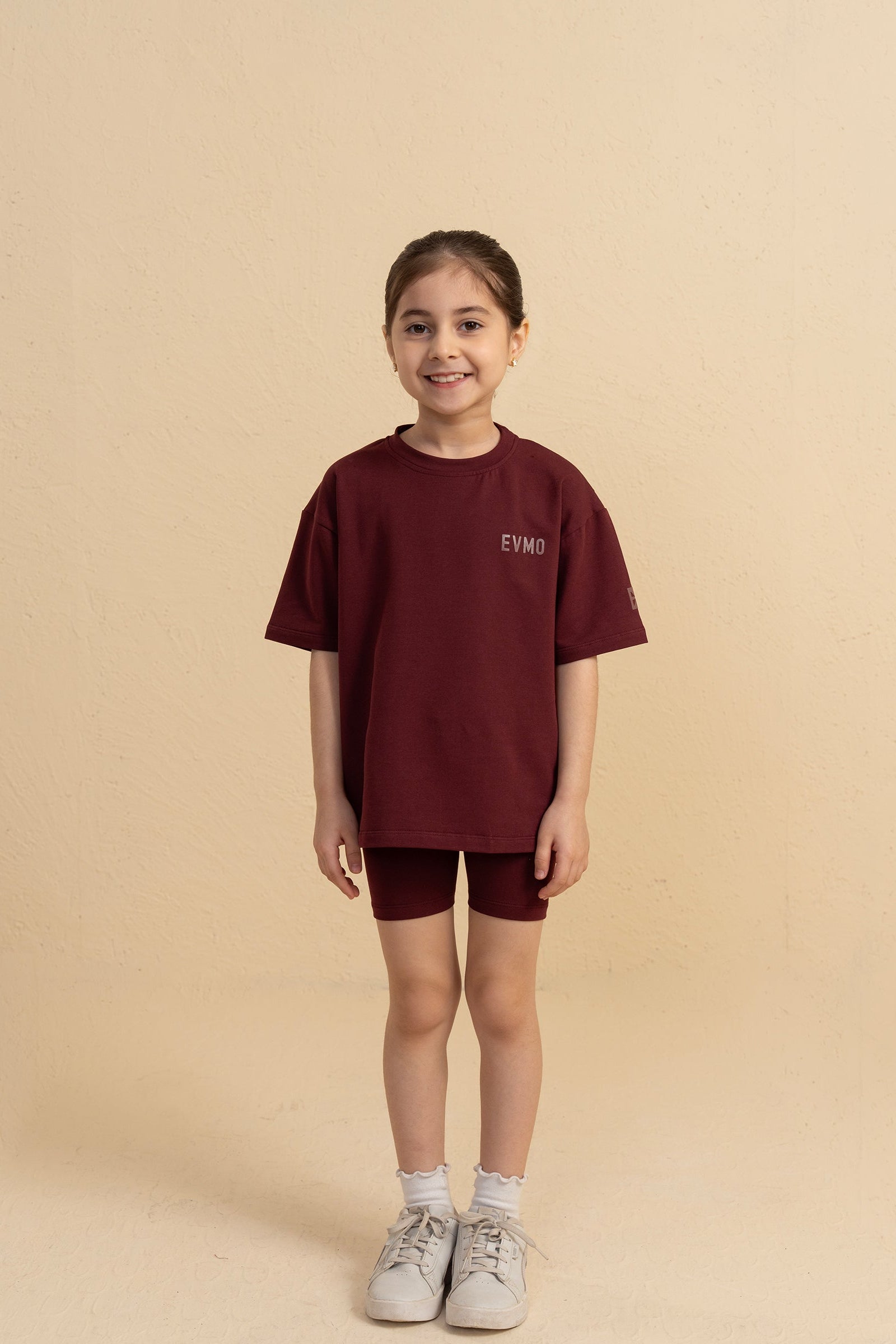 The Active Cycling Set- Burgundy