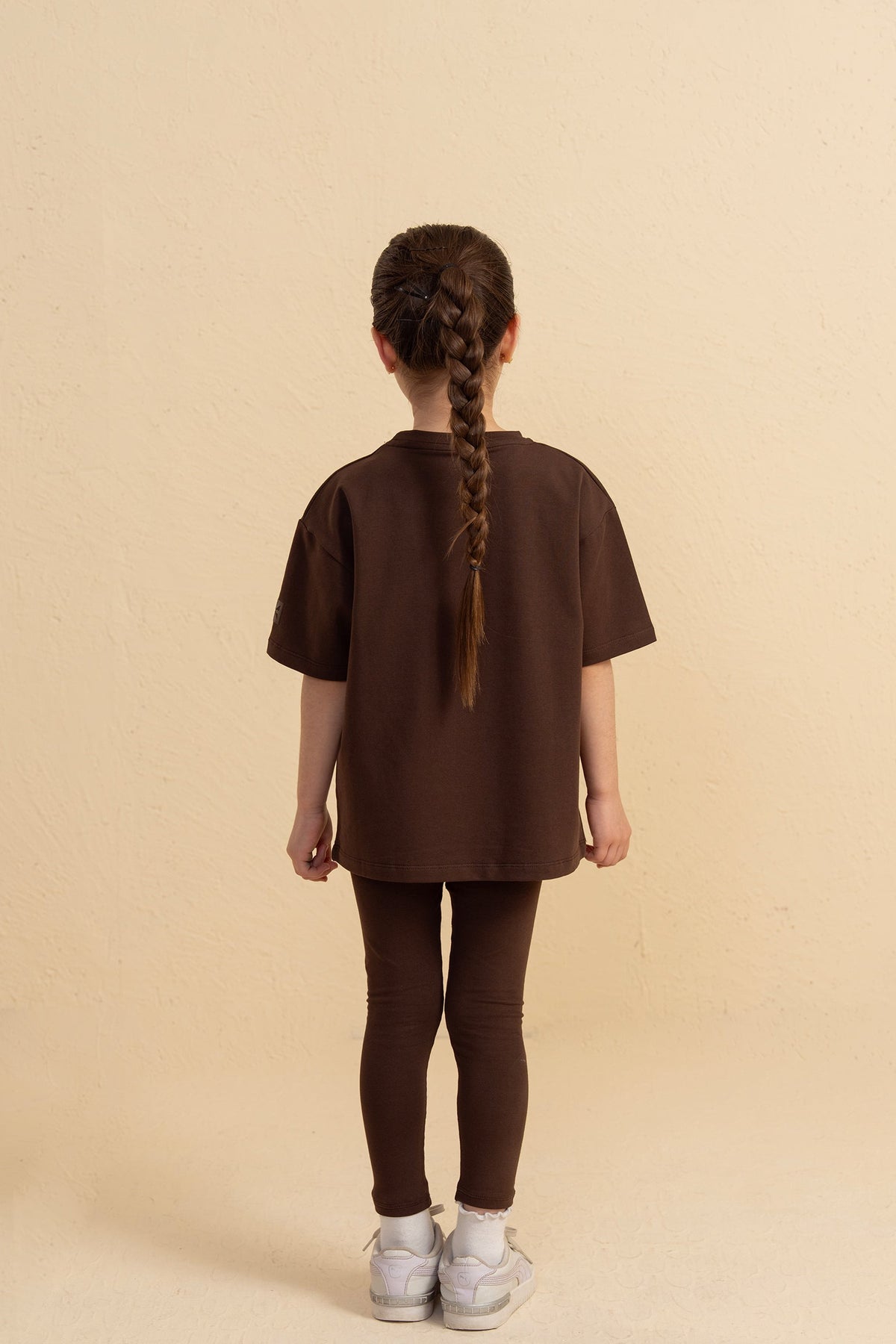 The Stretch Tee- Deep Mocha