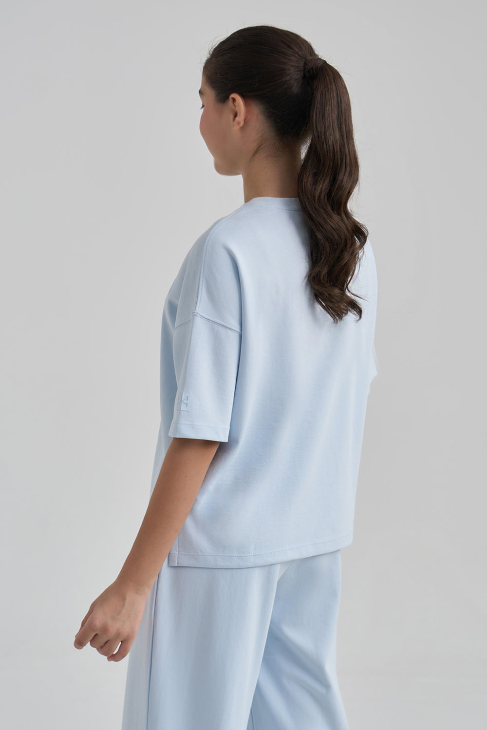 Everyday Comfort Tee- Cloud Blue