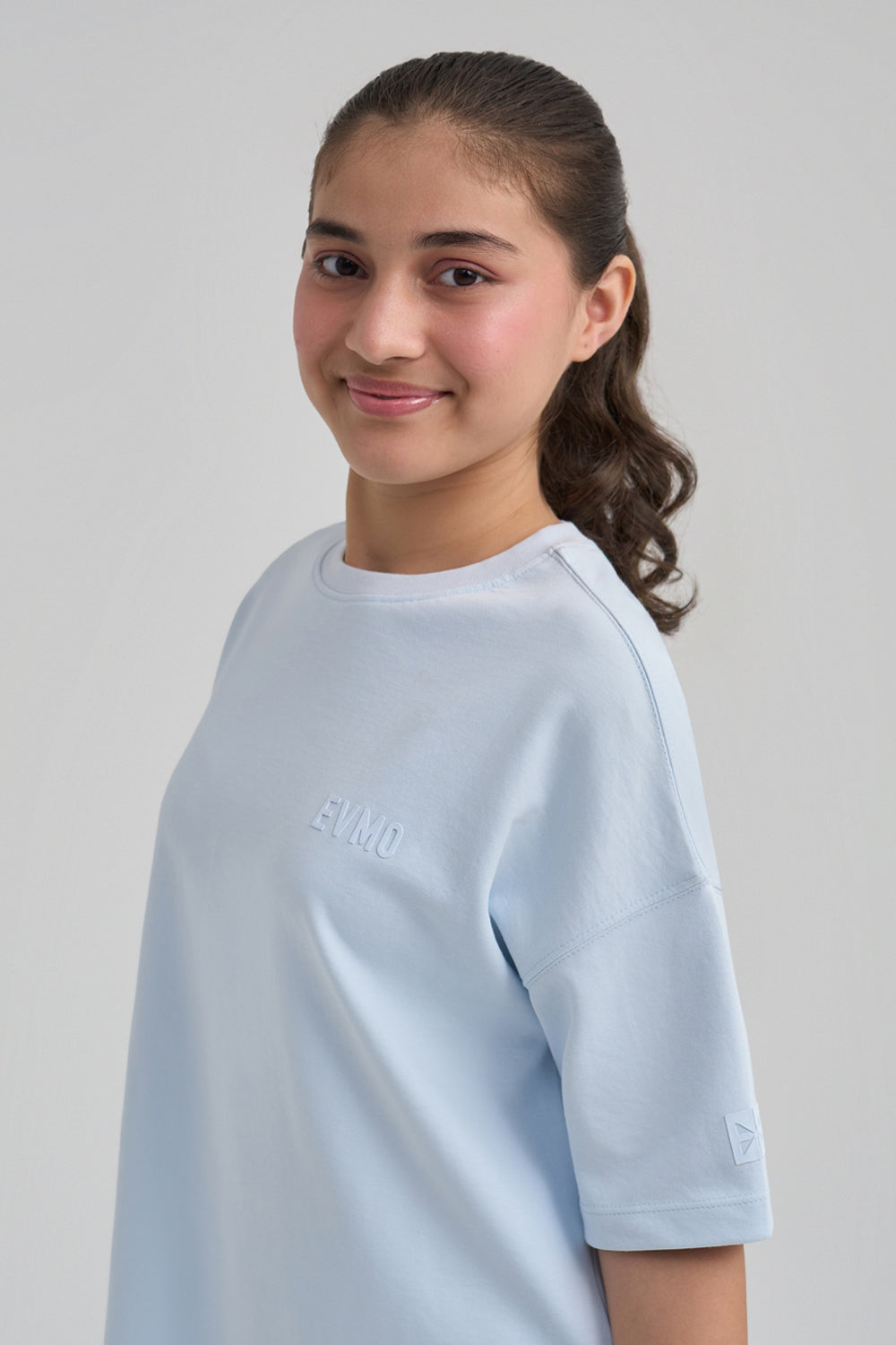 Everyday Comfort Tee- Cloud Blue