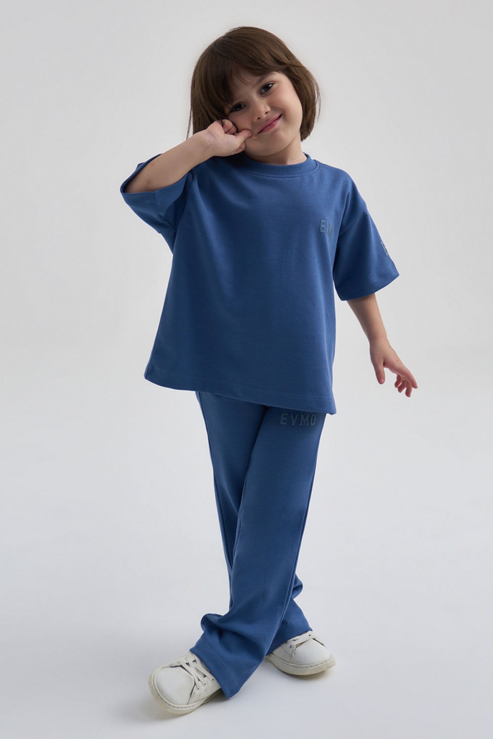 The Flare Tee- Ink Blue