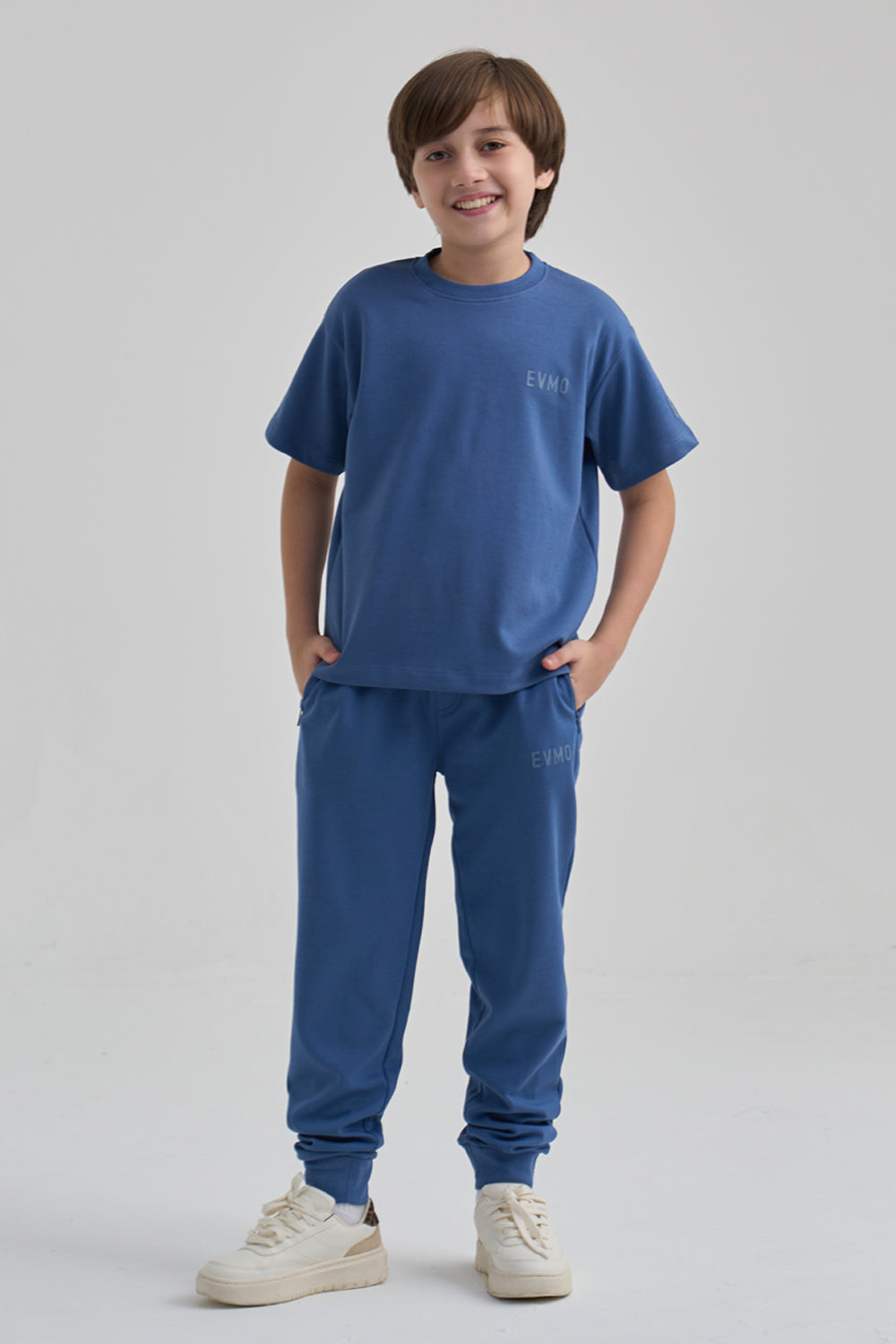 The Ease Tee- Ink Blue