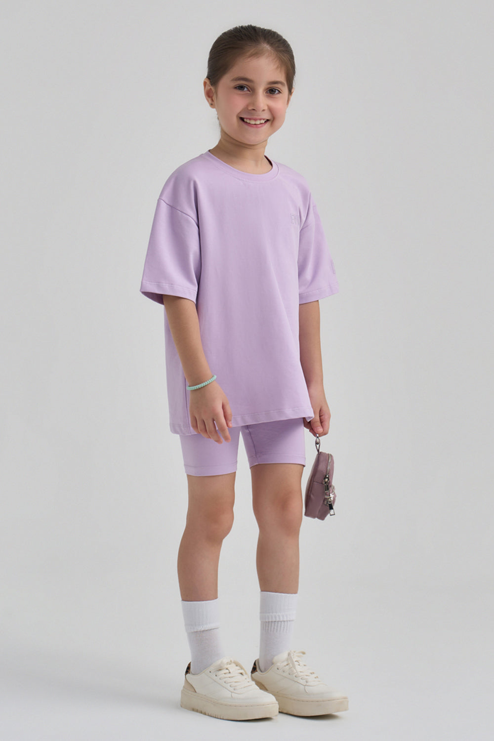 The Active Cycling Shorts - Lilac