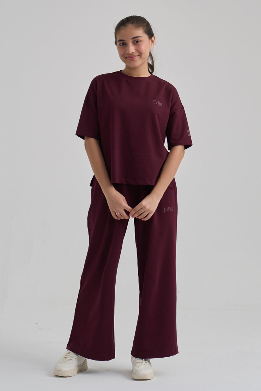 Everyday Comfort Pants- Burgundy