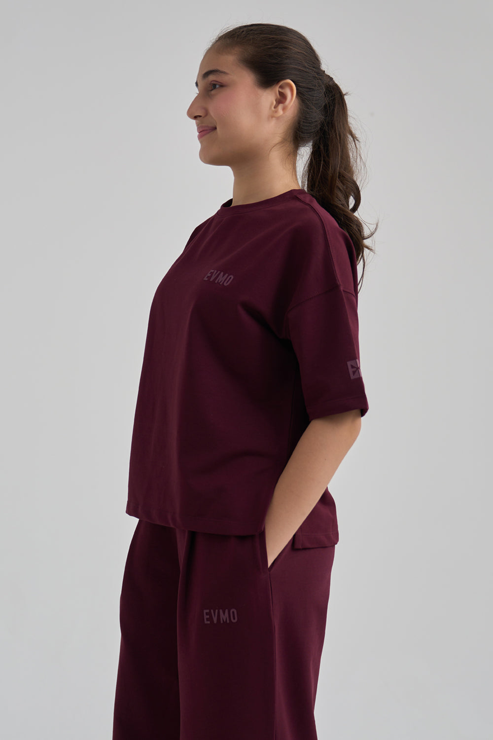 Everyday Comfort Pants- Burgundy