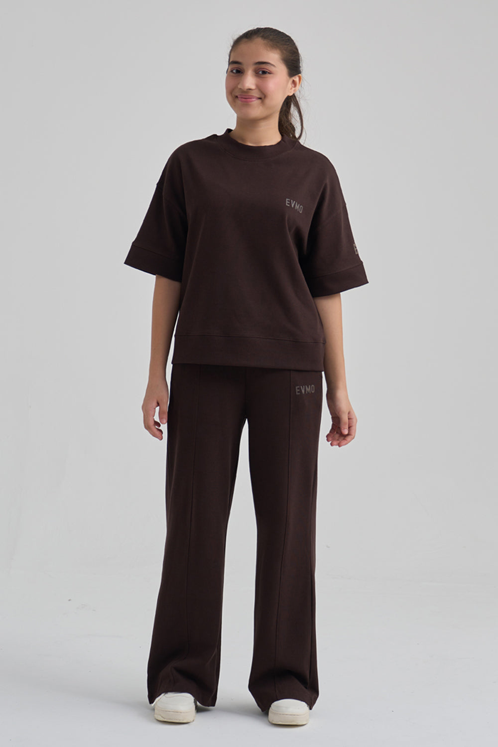 Everyday Comfort Rib Tee - Mocha