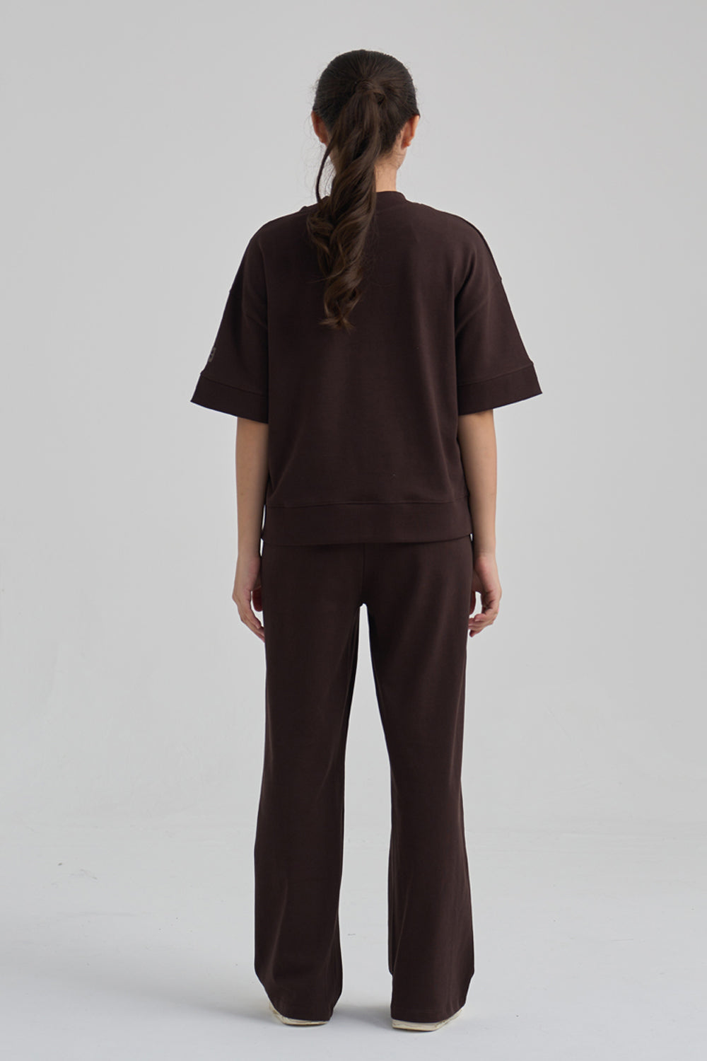 Everyday Comfort Rib Tee - Mocha