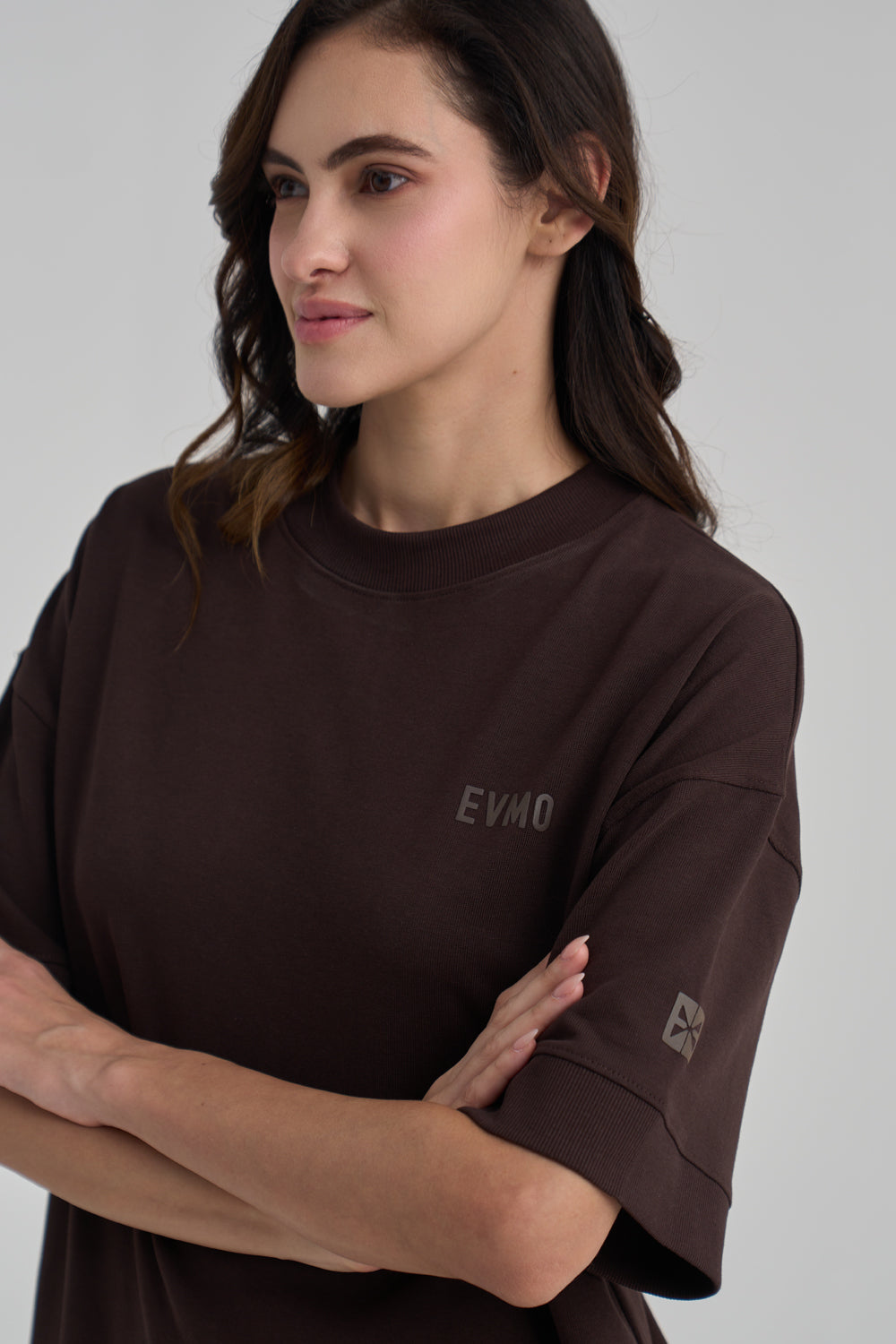 Everyday Comfort Rib Tee - Mocha
