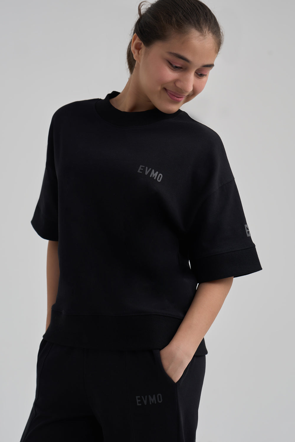 Everyday Comfort Rib Set- Carbon Black