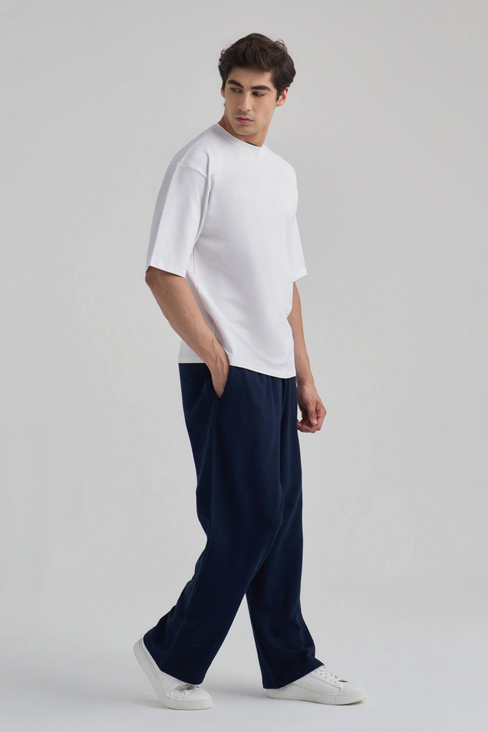 The Essential Tee- Cloud White