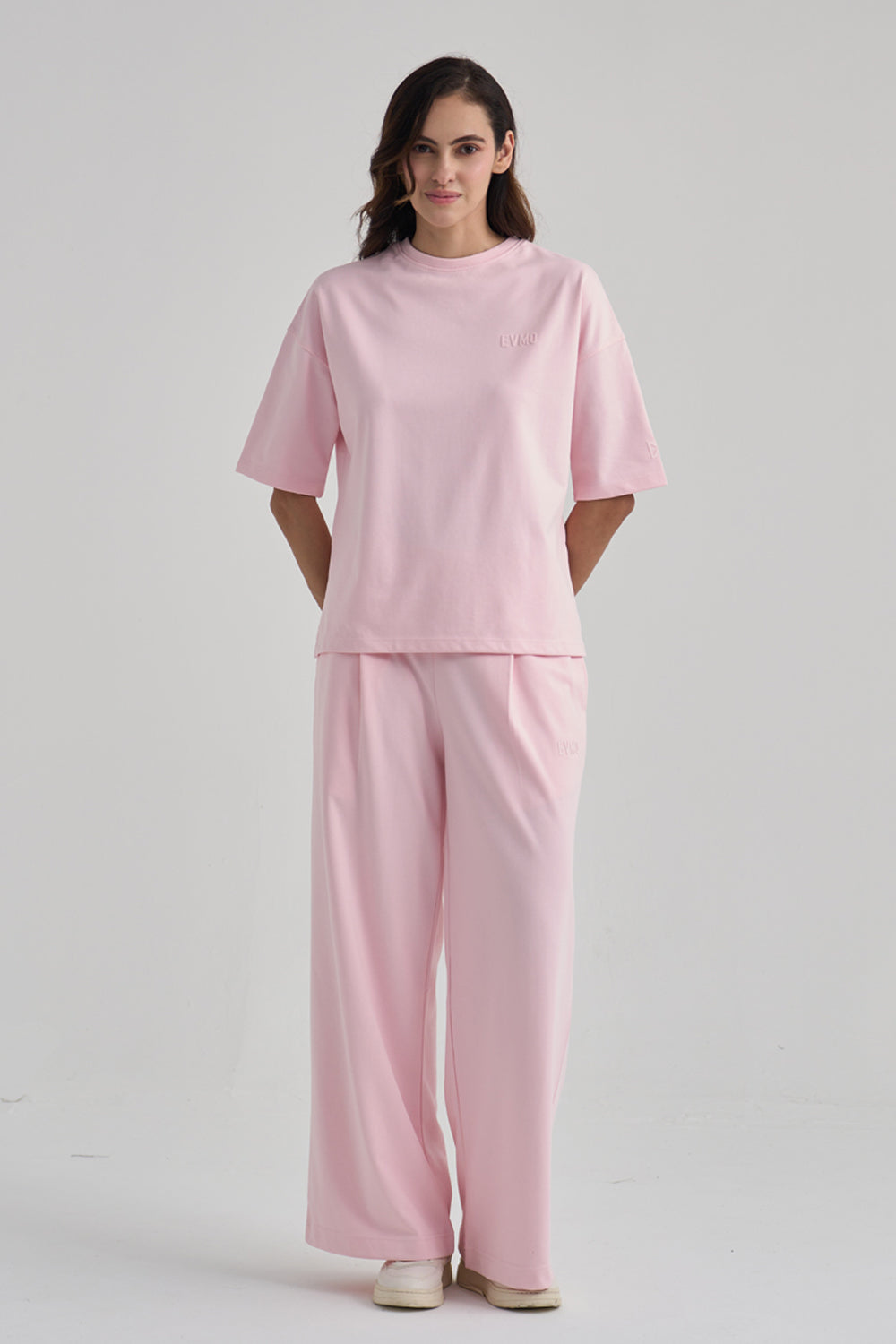 Everyday Comfort Pants- Barely Pink
