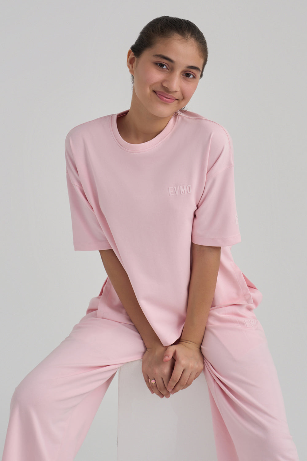 Everyday Comfort Pants- Barely Pink