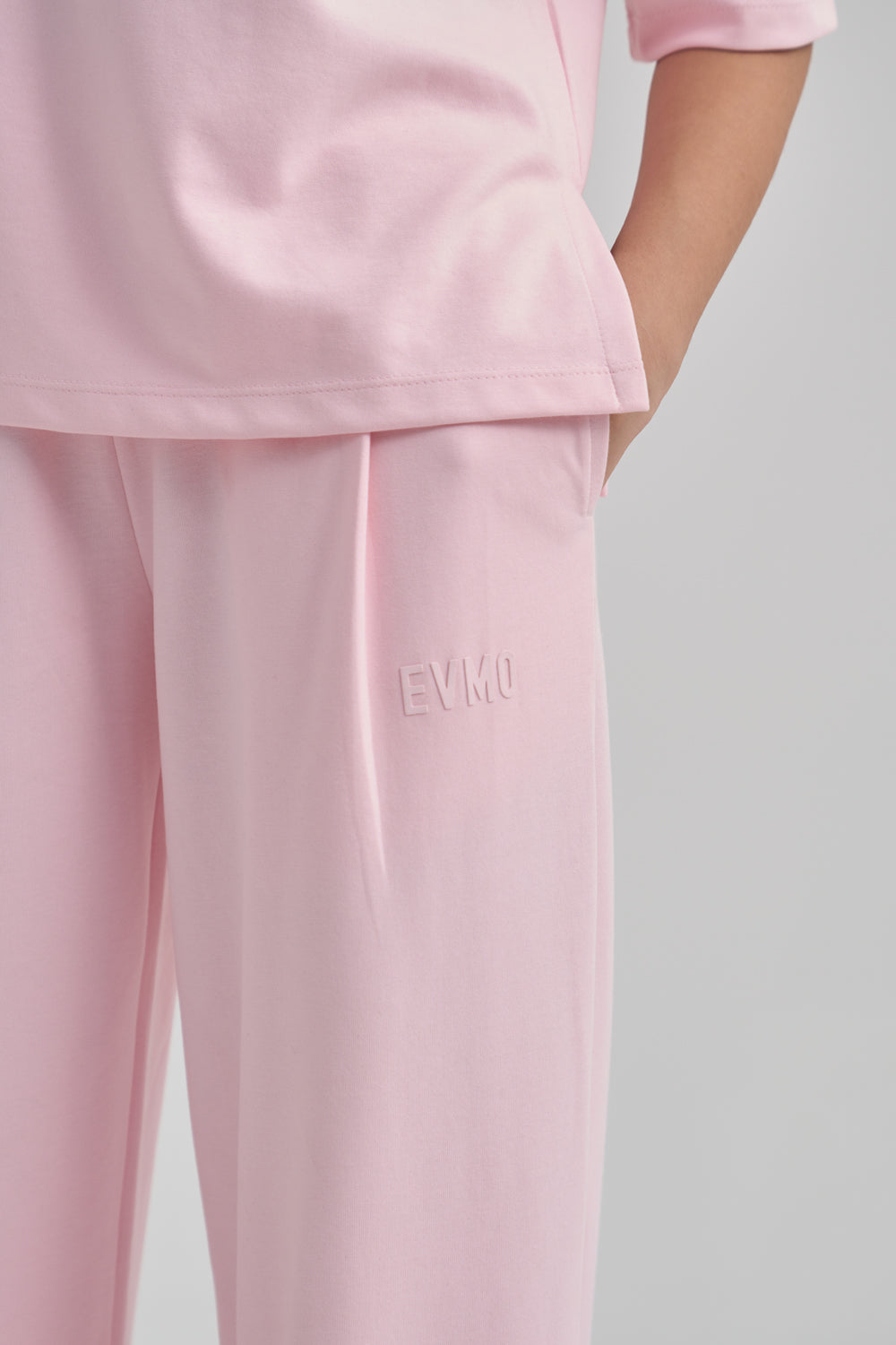 Everyday Comfort Pants- Barely Pink